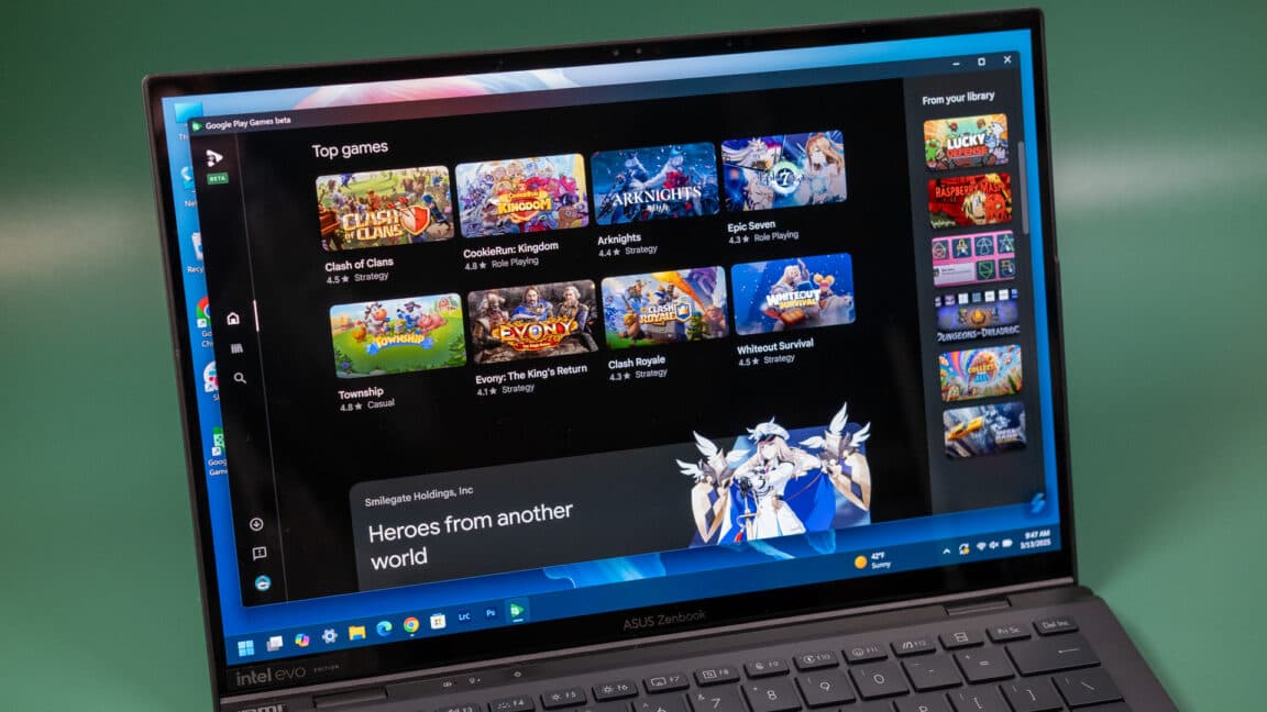 Google Play Juegos en PC: Más Títulos Premium y Sincronización Cross-Buy con Android