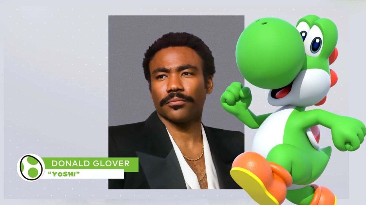 Donald Glover Prestará su Voz a Yoshi en la Esperada Película de 'Super Mario Galaxy'